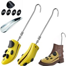 Boot Stretchers for Cowboy Boots Adjustable Boot Stretcher 2 Pack, Shoe Stret...