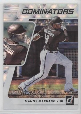 2021 Panini Donruss Dominators Silver 326/349 Manny Machado #DOM6 6h5