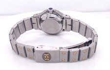 Authentic Cartier Santos Octagon 24mm Ladies Watch 18K Gold & Steel Automatic 4