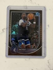 2025-26 Bowman Chrome Basketball #BCV-104 Naz Reid REPTILLIAN REFRACTOR