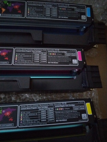 Lexmark Farbtoner Set (3) für MC3224 Starter-Rückgabe-Tonerkassette