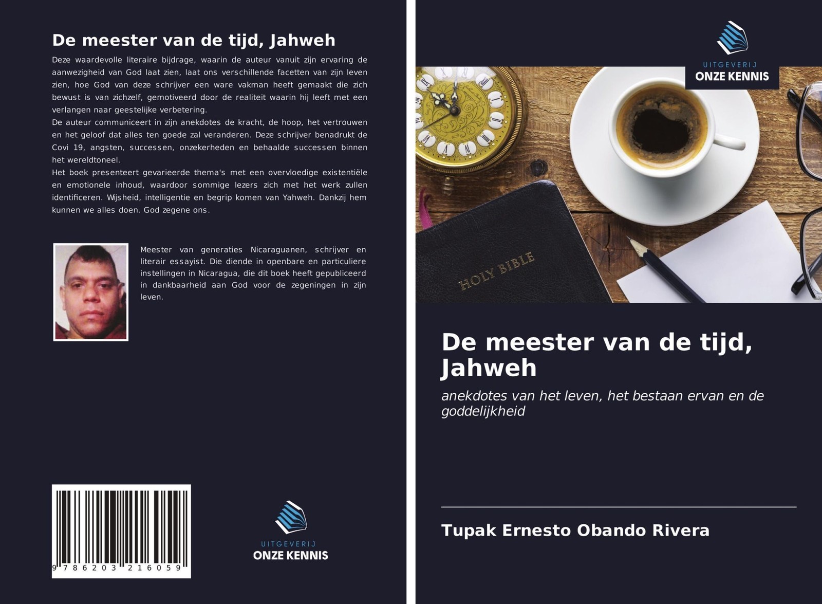 Tupak Ernesto Obando Rivera | De meester van de tijd, Jahweh | Taschenbuch