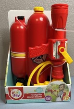 Fireman Water Gun Backpack Blaster Fire Pressure Pool Beach Game Kid's Gifts US