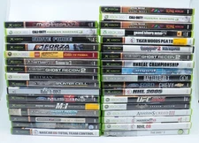 Microsoft Xbox OG/360 35 Game Lot (Brute Force, Halo 3 ODST, Forza, COD MW3)