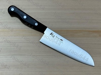 Shimomura Murato Santoku Knife 165mm AUS-10 Japan Dishwasher Safe MSP-101