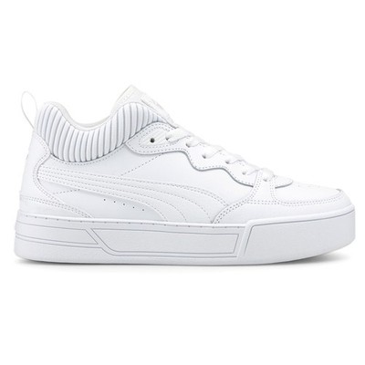 PUMA Skye Demi Lace Up  Womens White Sneakers Casual Shoes 38074902