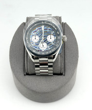 Bulova Limited Lunar Pilot Timascus Watch with Figure 98A329 Brand New In Box