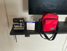 polaroid sun 600 lms instant film camera