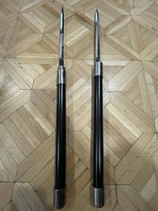 Tenryu collapsible martial arts double-headed assassin Wushu spears 27”
