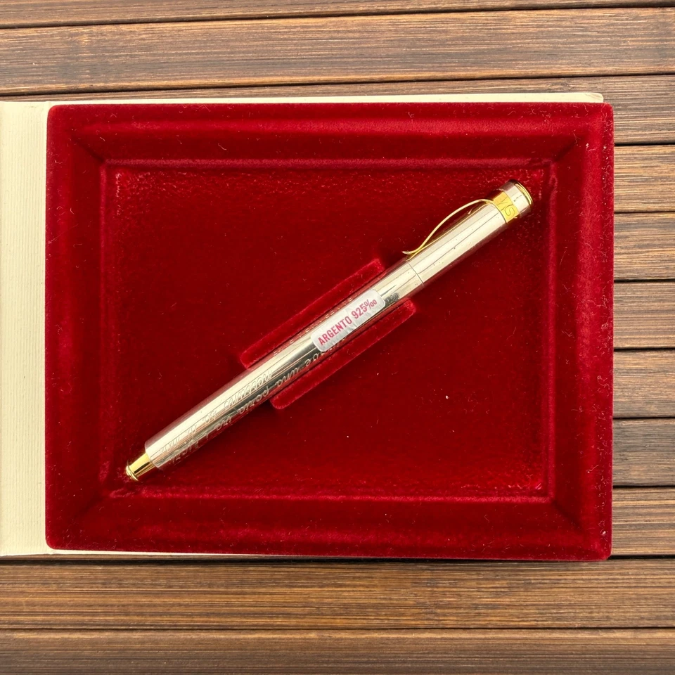 Stift Füllfederhalter Silber 925 Lyrik Rainer Maria Rilke Fullset Easy Nib - Bild 2 von 4