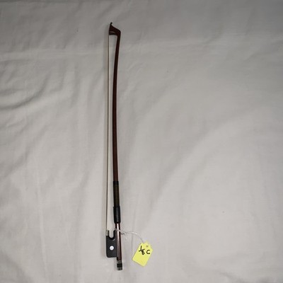Stringer Holz Perlmutt 1/8 Größe Cellobogen 52cm Guter Zustand.