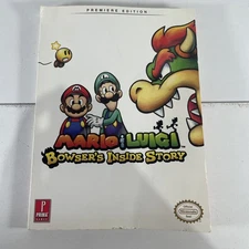 New Mario and Luigi Bowser's Inside Story Premiere Edition Strategy Guide