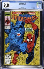 🔑💎🔑 Spider-Man 15 1991 CGC 9.8 Beast Eric Larsen White Pages! 🔥🔥🔥seq