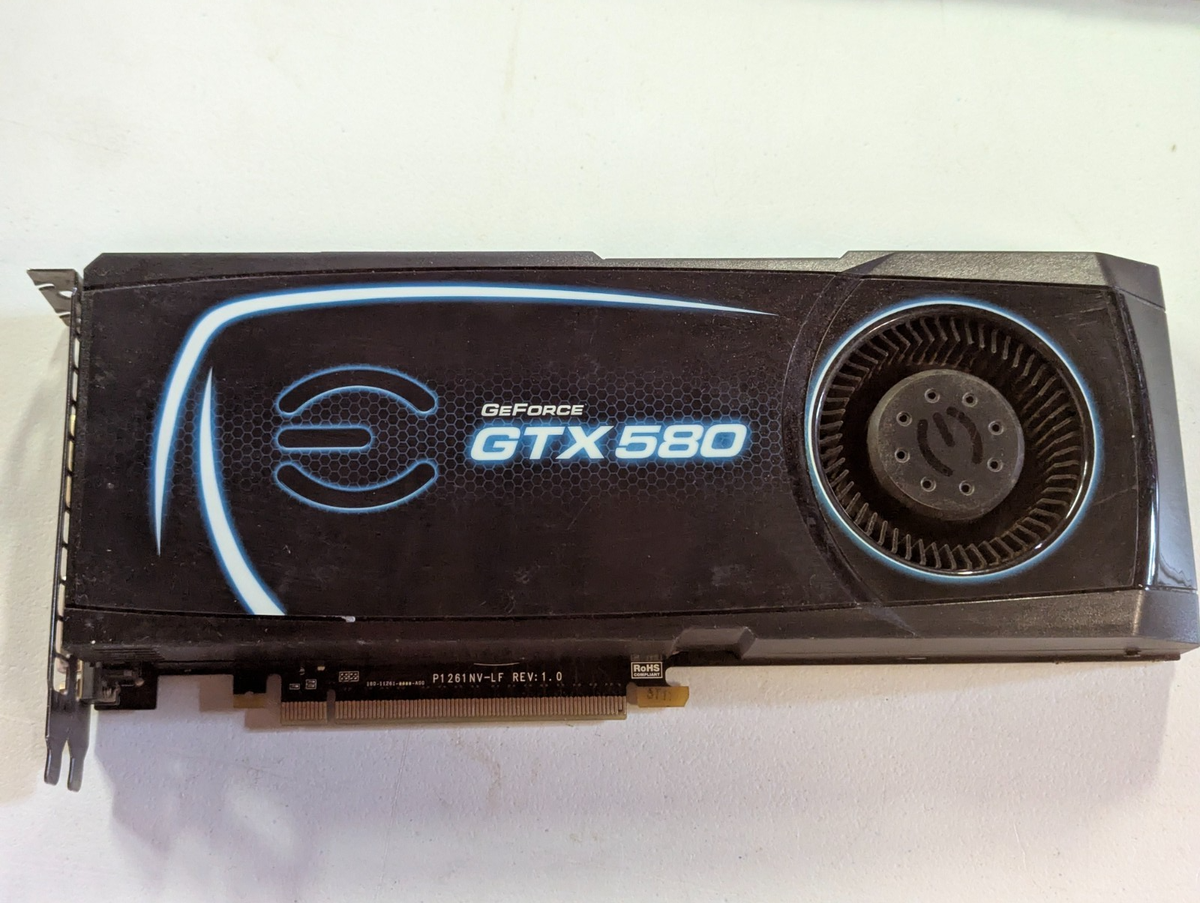 EVGA NVIDIA GeForce GTX 580 (015-P3-1582-AR) 1.5 GB GDDR5 SDRAM