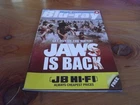 MAGAZINE STACK BLU-RAY JAWS IS BACK  GREAT ** MUST SEE **