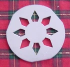 Mirro Cookie Press #13 Plate Parts Wreath