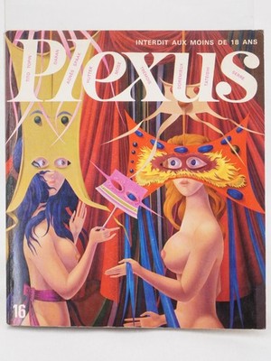 PLEXUS Lot original französischer Zeitschriften; 1968/69/70er Jahre