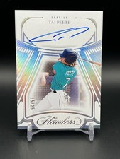 2024 Flawless Draft Signatures TAI PEETE Auto/25 Platinum RC #DS-TP Seattle