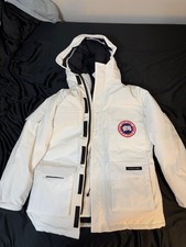 Canada Goose Expedition Parka White Men s Med...