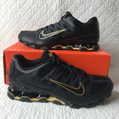 Nike Reax TR Mesh Training Shoes Men's SZ Black Metallic