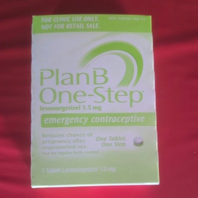 Plan [b] One-Step Emergency Contraceptive 1.5mg (Single Dose) Seal Box 12/2026+