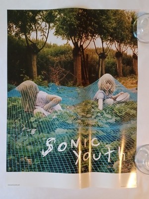 SONIC YOUTH Murray Street POSTER DGC Geffen Goofin 2002 Promo CD