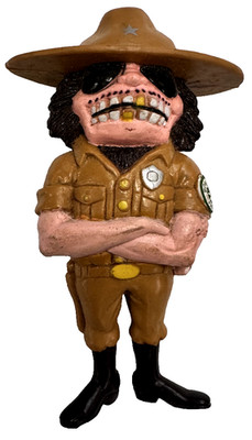 Vintage 1986 Paco Taco Mel Apple Weird Ball Figure Collectums Crayart