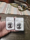 2021-S PF70 Reverse American Silver Eagle Design Set Heraldic T1 Landing T2 #1