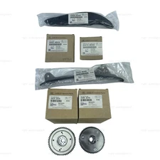 6pcs Timing Chain Kit w/ VVT Camshaft Gear for Hyundai Elantra Kona 2.0L 2017-21