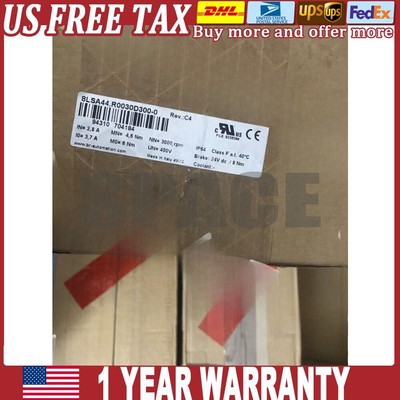US Free TAX 8LSA44.R0030D300-0 B&R Servo Motor New