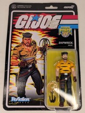 GI Joe Tiger Force SHIPWRECK Action Figure 2023 ReAction Hasbro Super7