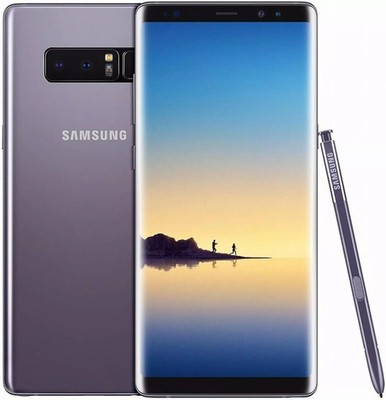Samsung Galaxy Note8 SM-N950U Verizon Unlocked 64GB Orchid Gray A Light Burn