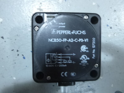 NEW PEPPERL+FUCHS 127200 INDUCTIVE PROXIMITY SENSOR NCB50-FP-A2-C-P3-V1