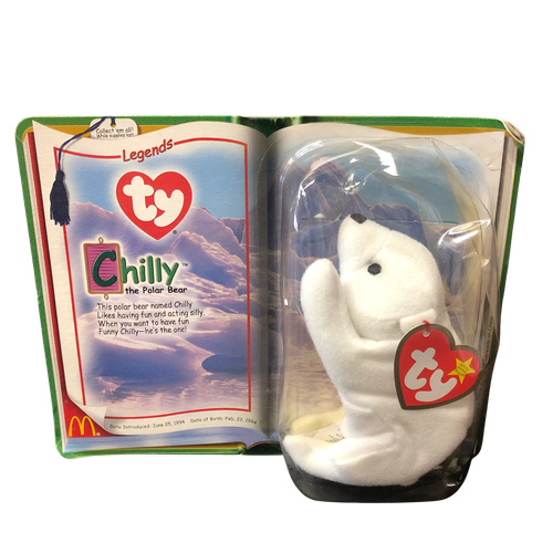 McDonalds Ty Beanie Baby Legends Trio - Peanut, Chilly und Humphrey - Bild 2 von 5
