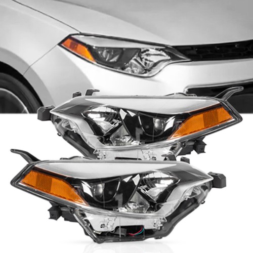 Left Right Headlamps For 2017-2019 Toyota Corolla L LE LE ECO1.8L LED Headlights - Foto 5