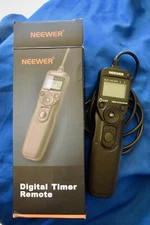 NEW NEEWER DIGITAL TIMER Remote 10000374 CAMERA SHUTTER
