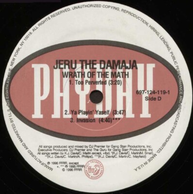 JERU THE DAMAJA & grooveman spot EPレコード Grooveman Spot / Grooveman Spot EP (12inch), - | 中古レコード通販