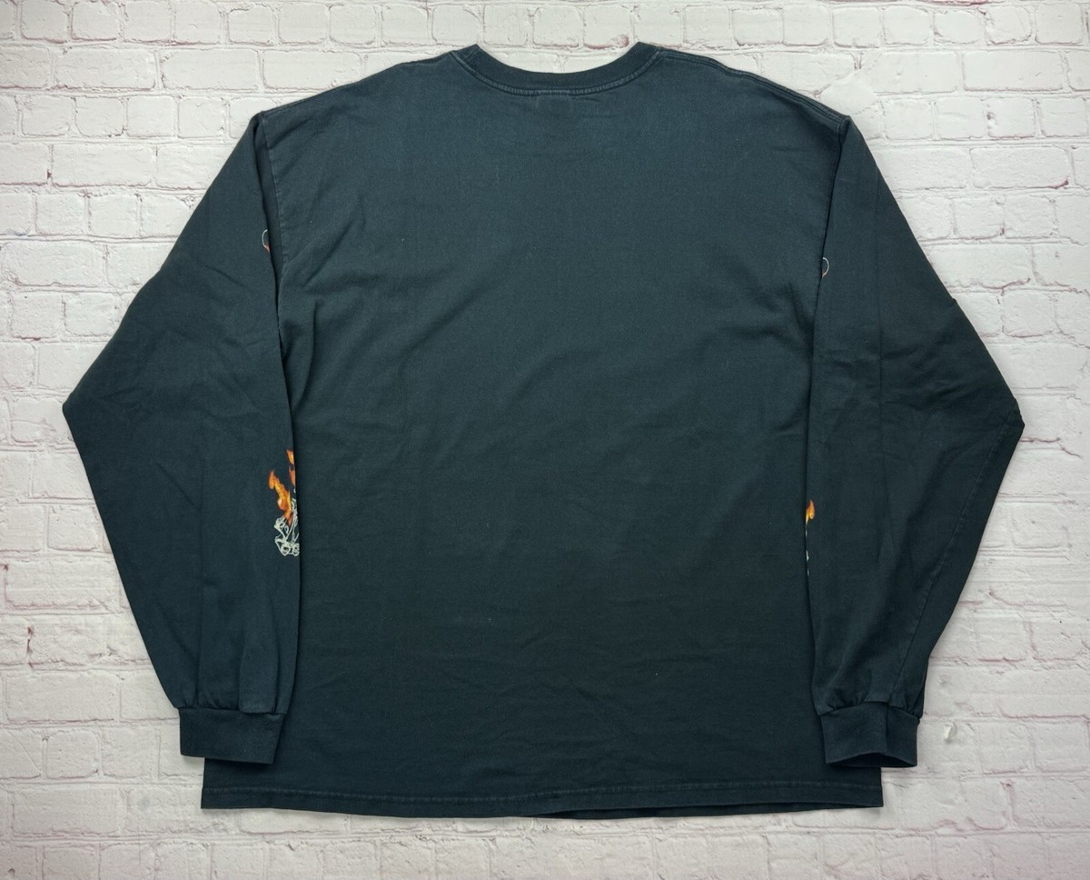 Vtg Slayer Band T Shirt xl Y2K 2001 Long Sleeve Print Graphic