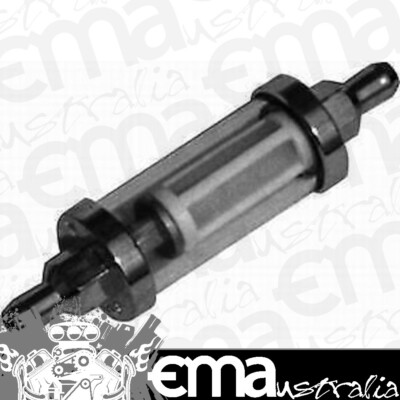 Rpc Filter RPC RPCR9245 Glass & Chrome Fuel Filter w/ Replaceable Element 3/8