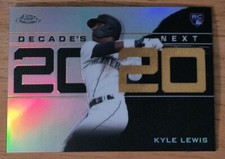 2020 Topps Chrome Update Kyle Lewis Decade’s Next Rookie RC Insert Mariners 