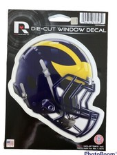 Rico NCAA Michigan Wolverines Football Die-Cut 6" Helmet Window Decal NCAA