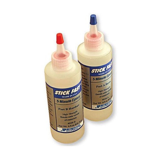Stick Fast 5 Minute Clear Epoxy Kit, 9 oz 319