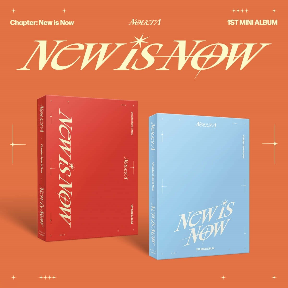 【抜け無し】NouerA New is Now New Ver サイン CD NouerA 1st Mini Album Chapter: New is Now Random Ver. CD+
