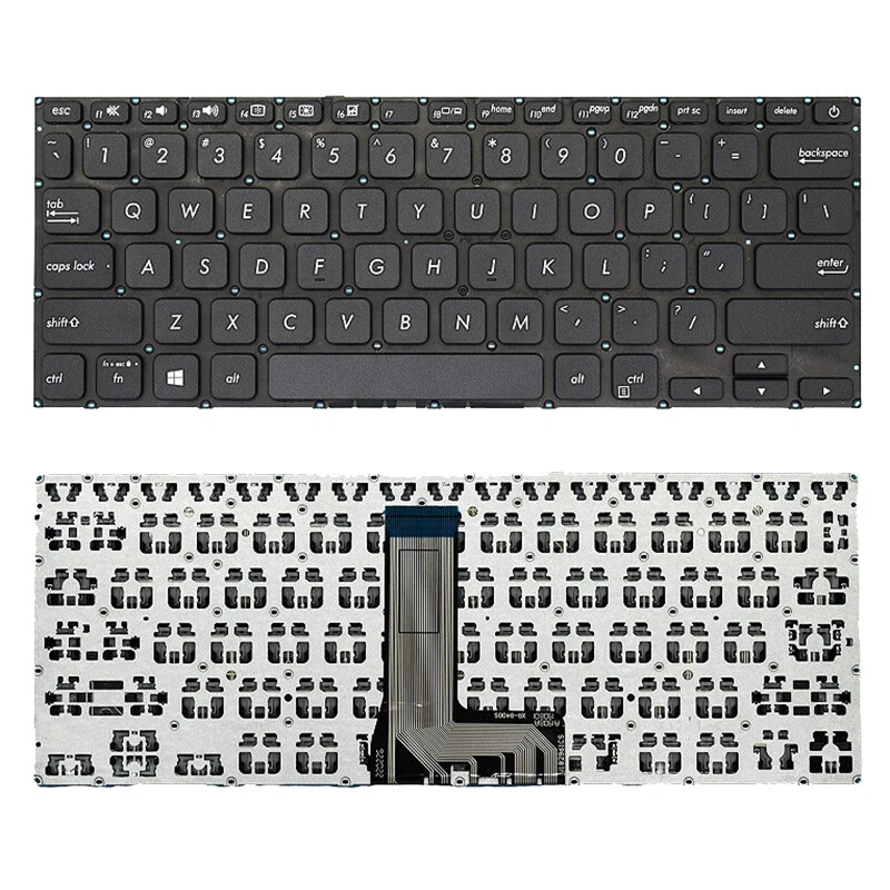 NEW For Asus X409J X409F P409J R409J R409F A412FL A409M R423 R424 US Keyboard - Image 2 of 4