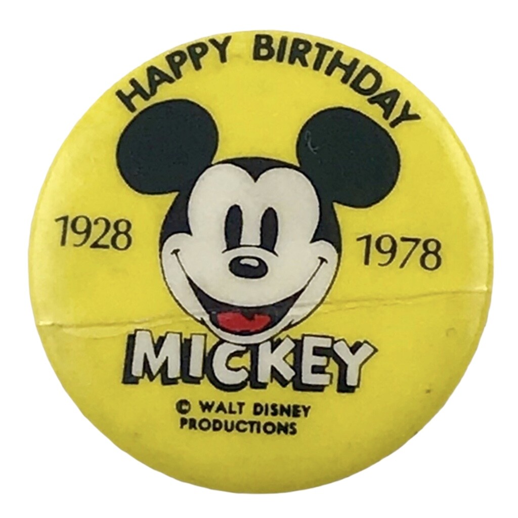 Mickey Mouse Happy Birthday 1928-1978 1