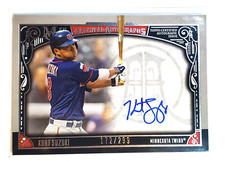 Kurt Suzuki 2016 Topps Museum Collection Archival Auto 172/299 #AA-KSZ Auto card