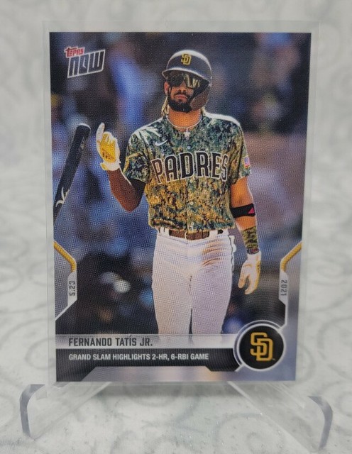 Fernando Tatis Jr. - 2021 MLB TOPPS NOW® #263 5/23/21 - GRAND SLAM, 2-HR, 6-RBI
