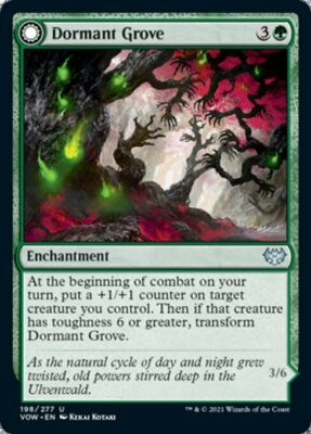 DORMANT GROVE x4 ~mtg NM-M Innistrad: Crimson Vow 4 Unc