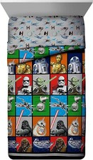 STAR WARS "THE SAGA" Comforter - TWIN Size 64" X 86"