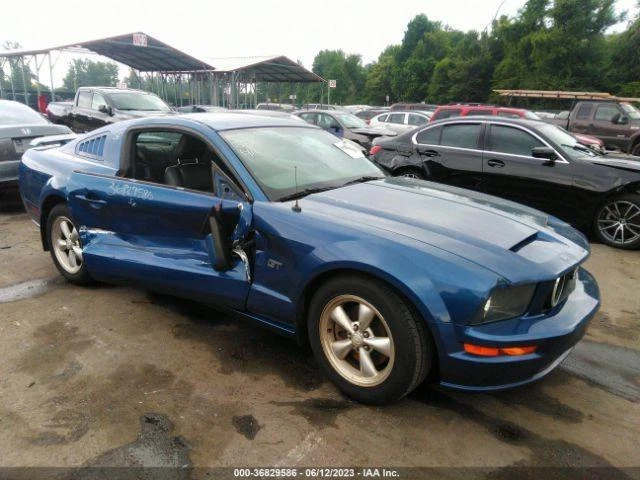 2008 Ford Mustang LH Blue Power Door Mirror Assembly, Used, 156K Miles Foto 3 de 4